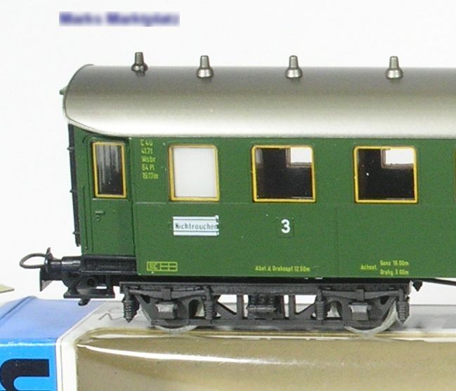 H0 D Zug Wagen 3.Kl. DRG Märklin 4136 NEU OVP